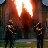 Fire Knights - Flame Holding Armoured Knights - Human Statue Entertainers