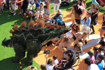 Tiny the Dinosaur - Interactive Walkabout Dinosaur - Walkabout Entertainer