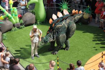 Tiny the Dinosaur - Interactive Walkabout Dinosaur - Walkabout Entertainer