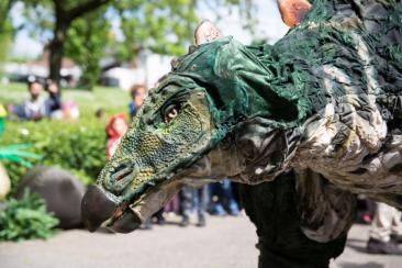 Tiny the Dinosaur - Interactive Walkabout Dinosaur - Walkabout Entertainer