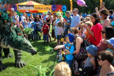 Tiny the Dinosaur - Interactive Walkabout Dinosaur - Walkabout Entertainer