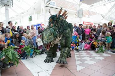 Tiny the Dinosaur - Interactive Walkabout Dinosaur - Walkabout Entertainer