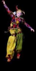 Bouncing Stilt Jesters - Stilt Walkers - Walkabout Circus Entertainers
