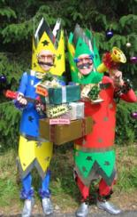 Bread's Christmas Crackers and Captain Christmas - Walkabout Entertainer