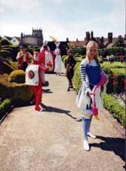 Curious Alice - Alice in Wonderland on Stilts - Walkabout