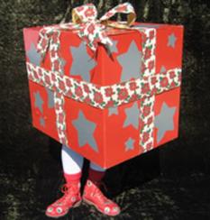 Maynard Flipflap - Man in a box walkabout entertainer
