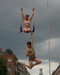 Tumble Circus - Irish Aerial street circus, acrobats and clowns