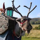 Jinglebells the Reindeer - Enchanting Festive Puppetry- Walkabout entertainers