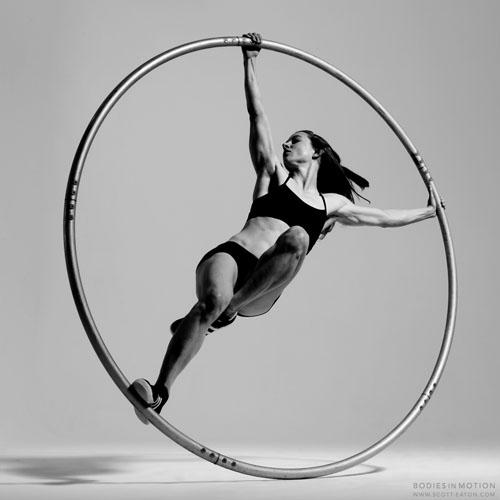 Entertaining and Highly Skilled Cyr Wheel Performer - Cabaret Performer