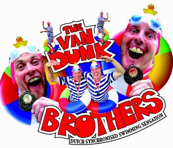 Bread's Van Dunk Brothers - Comedy Swimming Entertainers - Street Show Walkabout
