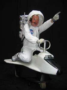 Fudge's Lostronaut - Rochdale’s First Space Traveller - Spaceship walkabout