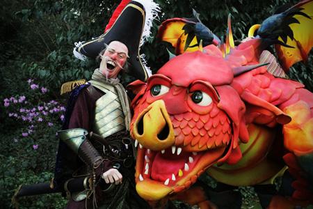 Creature's Epico The Dragon - Walkabout Puppet Dragon Character
