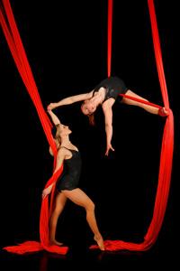 Dream Aerial Silks - Circus Aerial Dancers and Acrobatics - Circus Cabaret